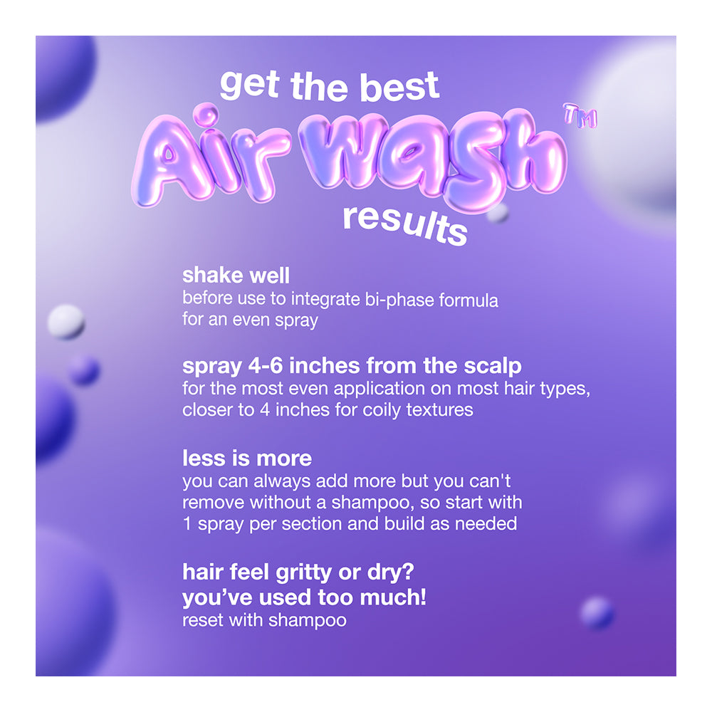 AirWash™ 零感淨髮噴霧