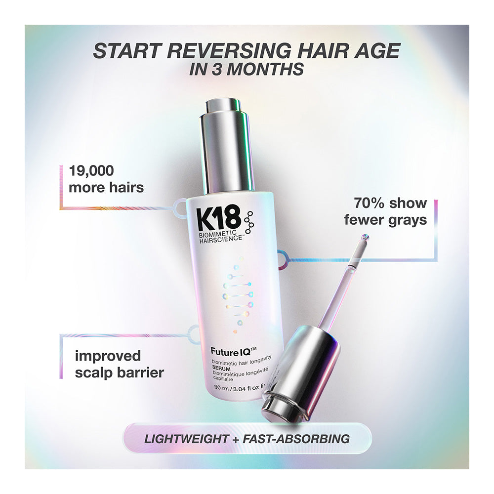 FutureIQ™ biomimetic hair longevity serum