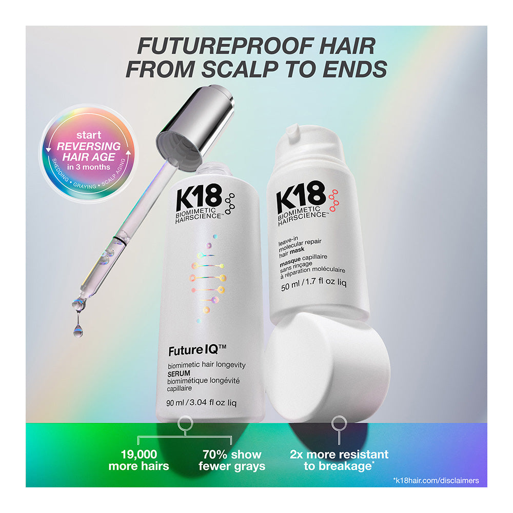 FutureIQ™ biomimetic hair longevity serum
