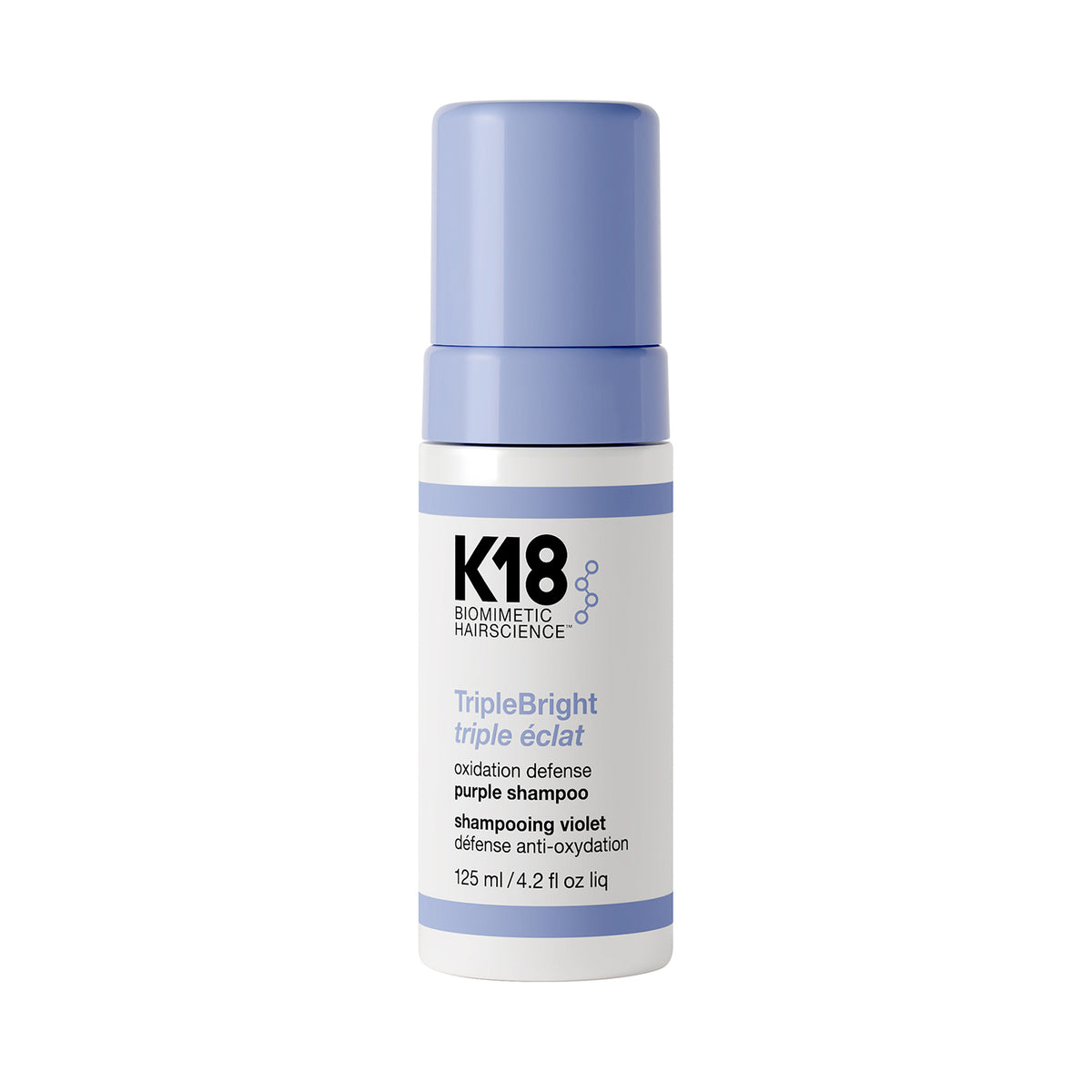 TripleBright oxidation defense purple shampoo |