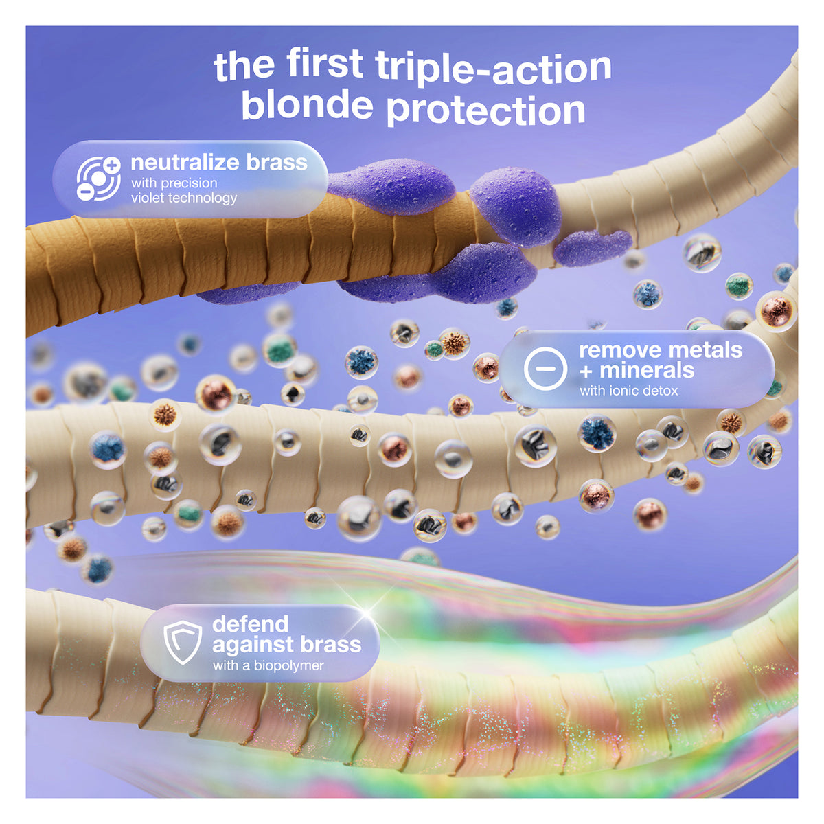 TripleBright oxidation defense purple shampoo |